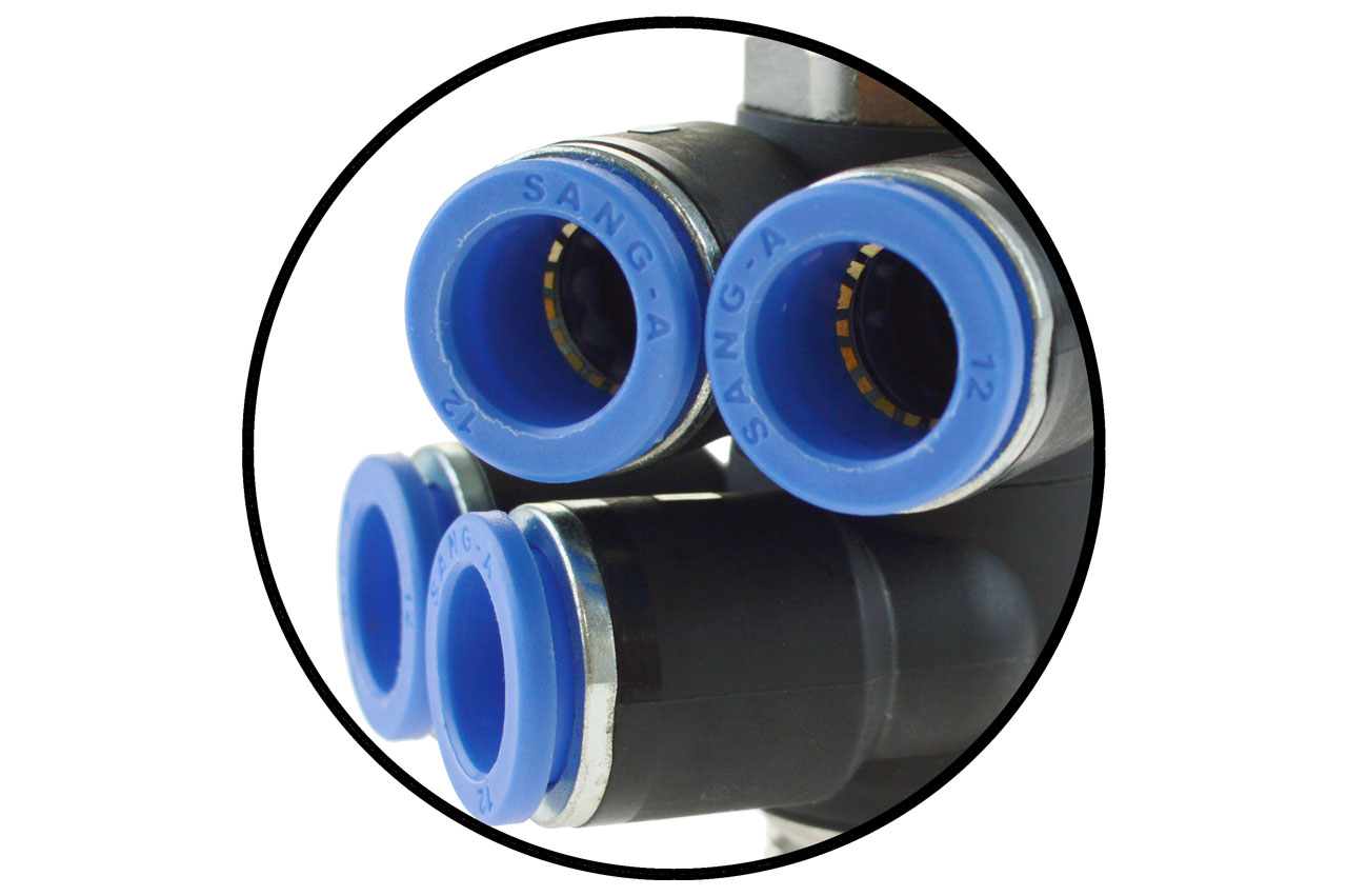 Detailansicht Mehrfachverteiler