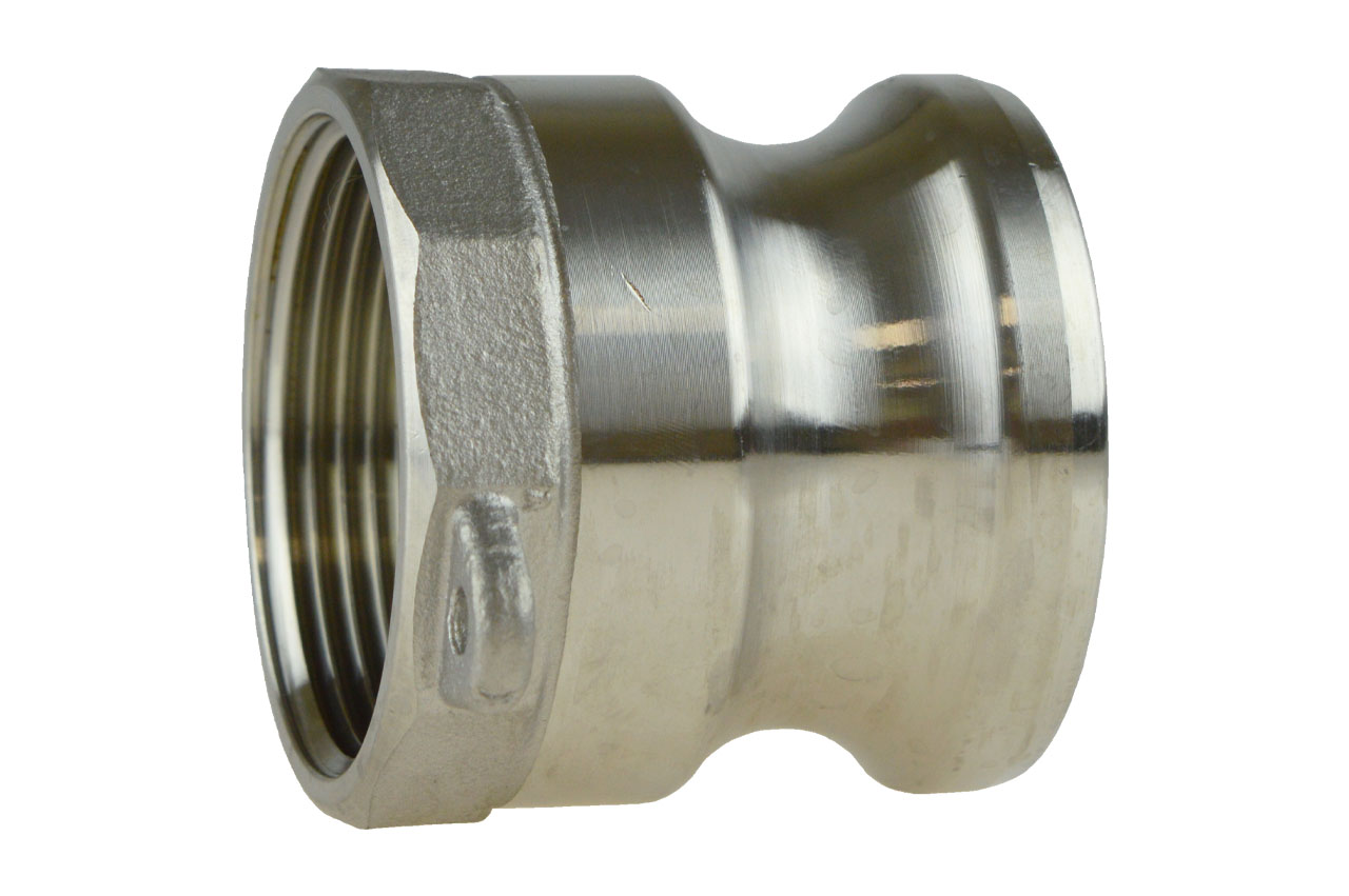 V-Teil mit Innengewinde Typ A, System Kamlock, VA