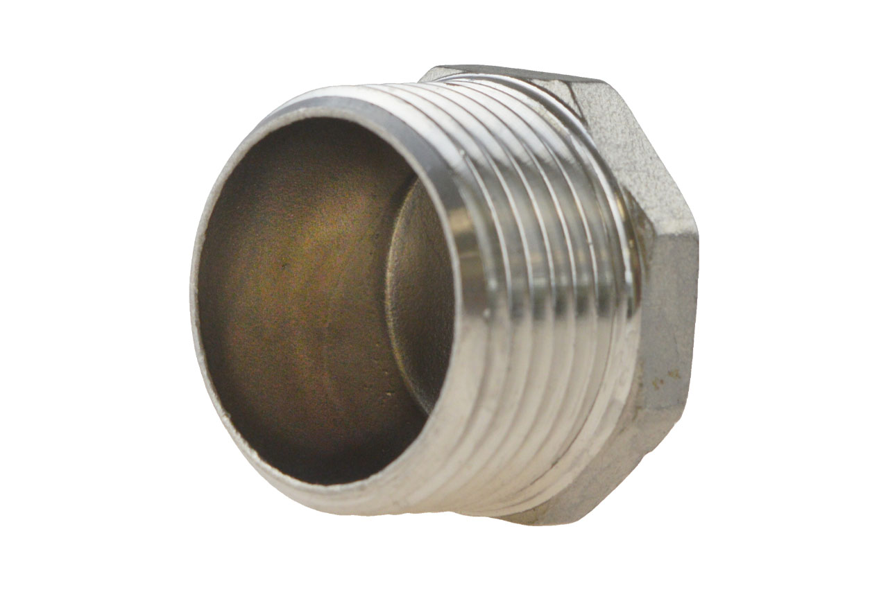 Stopfen Nr. 290 mit Außengewinde, Edelstahl