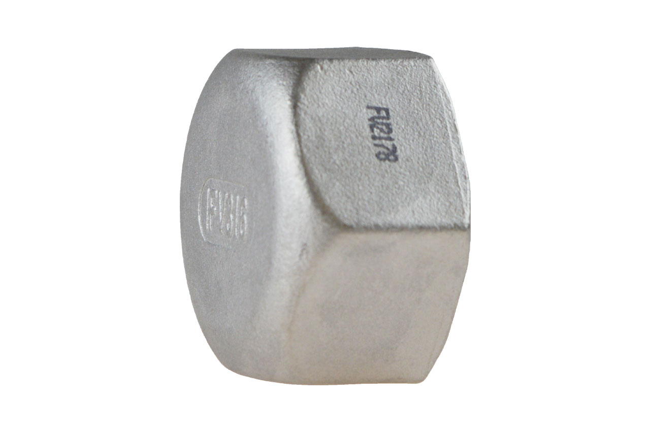 Kappe Nr. 300 mit Innengewinde, Edelstahl