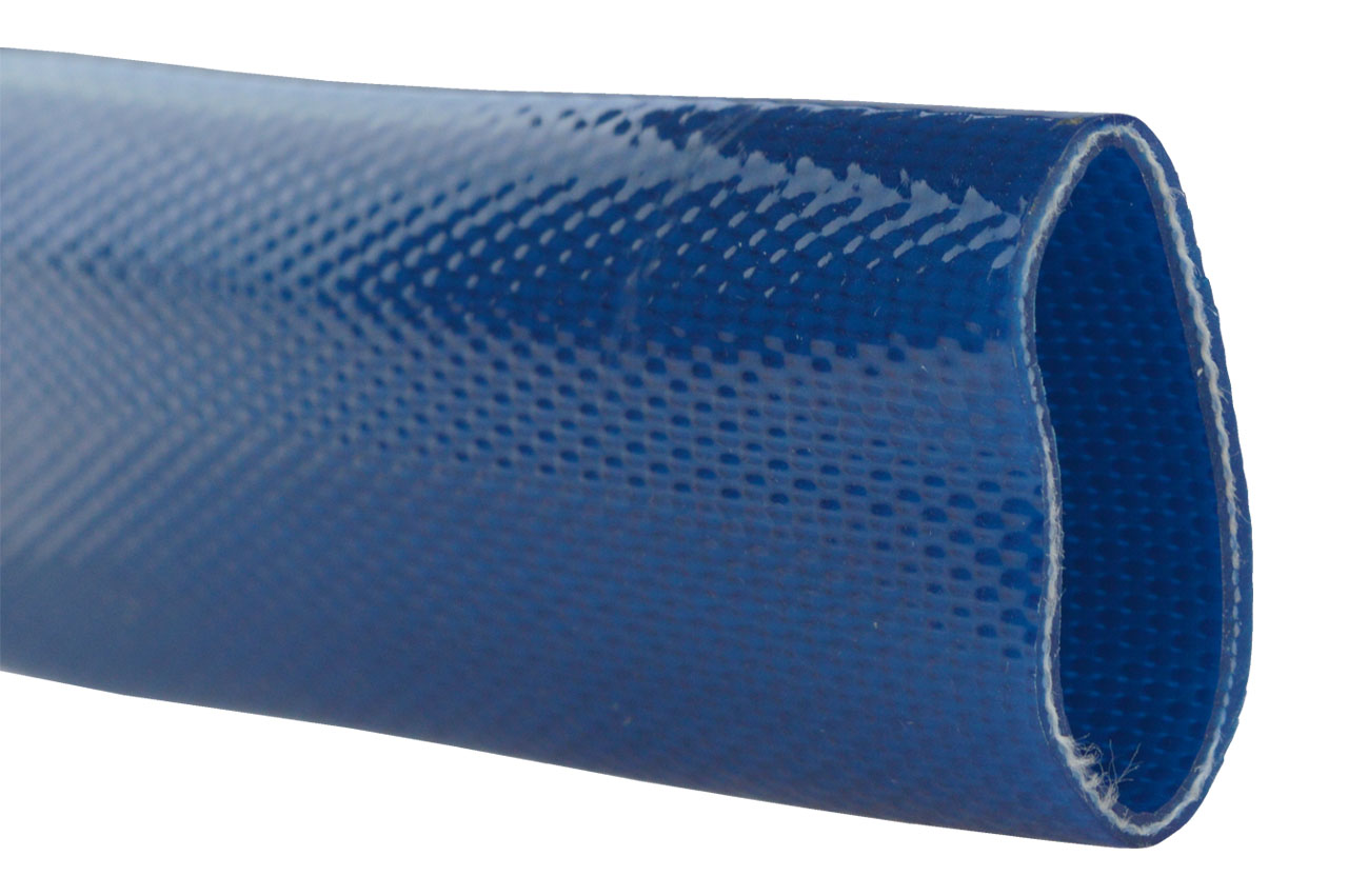 Trinkwasserflachschlauch, blau