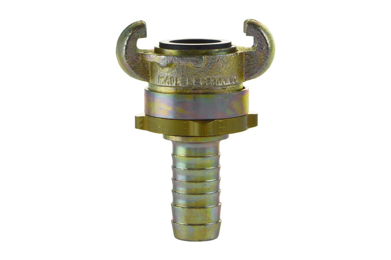 Pressluft-Sicherheitskupplung mit Schlauchtülle, DIN 3238