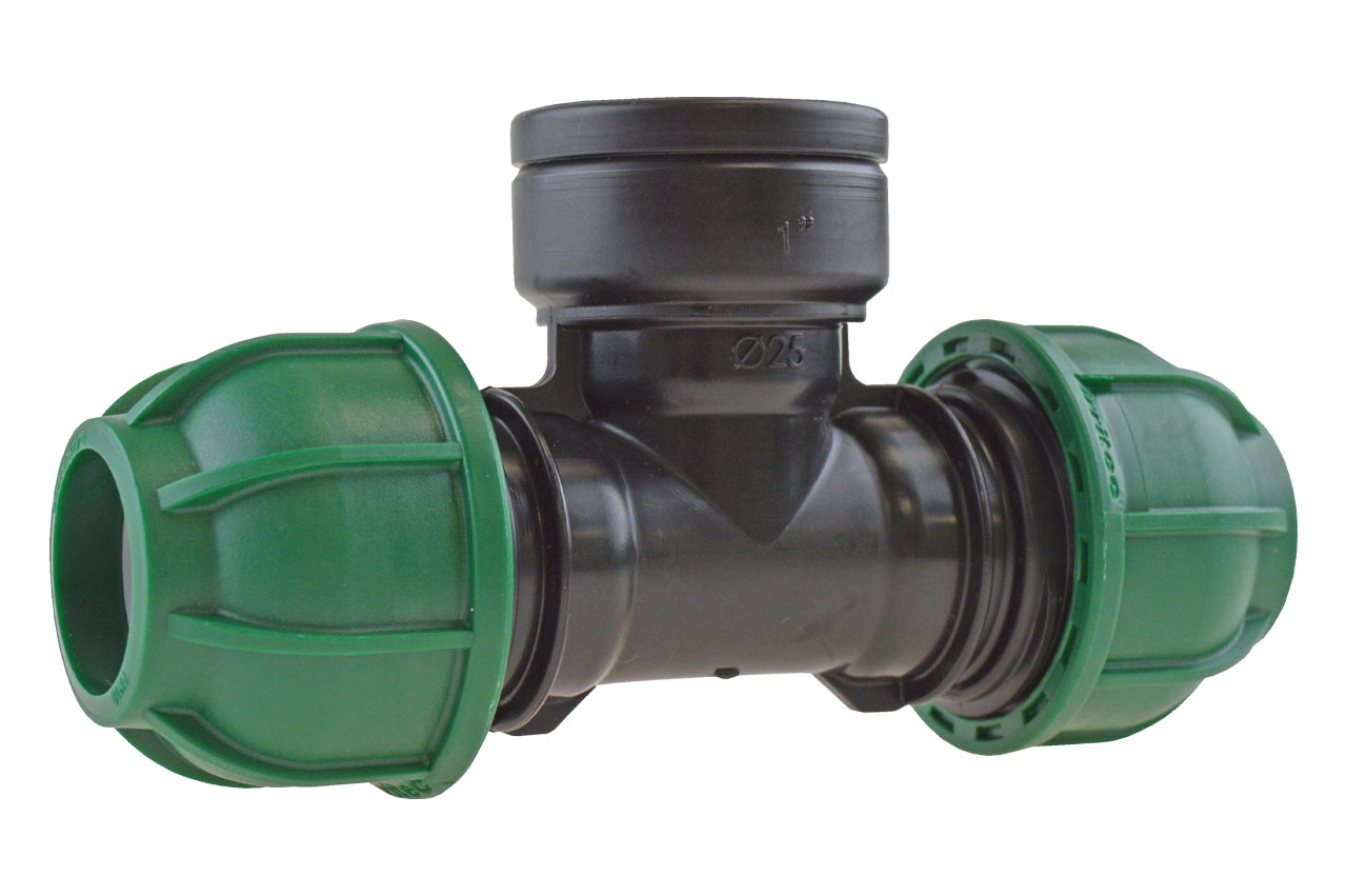PE T-Stück mit Innengewinde, Brauchwasser - Connecto™