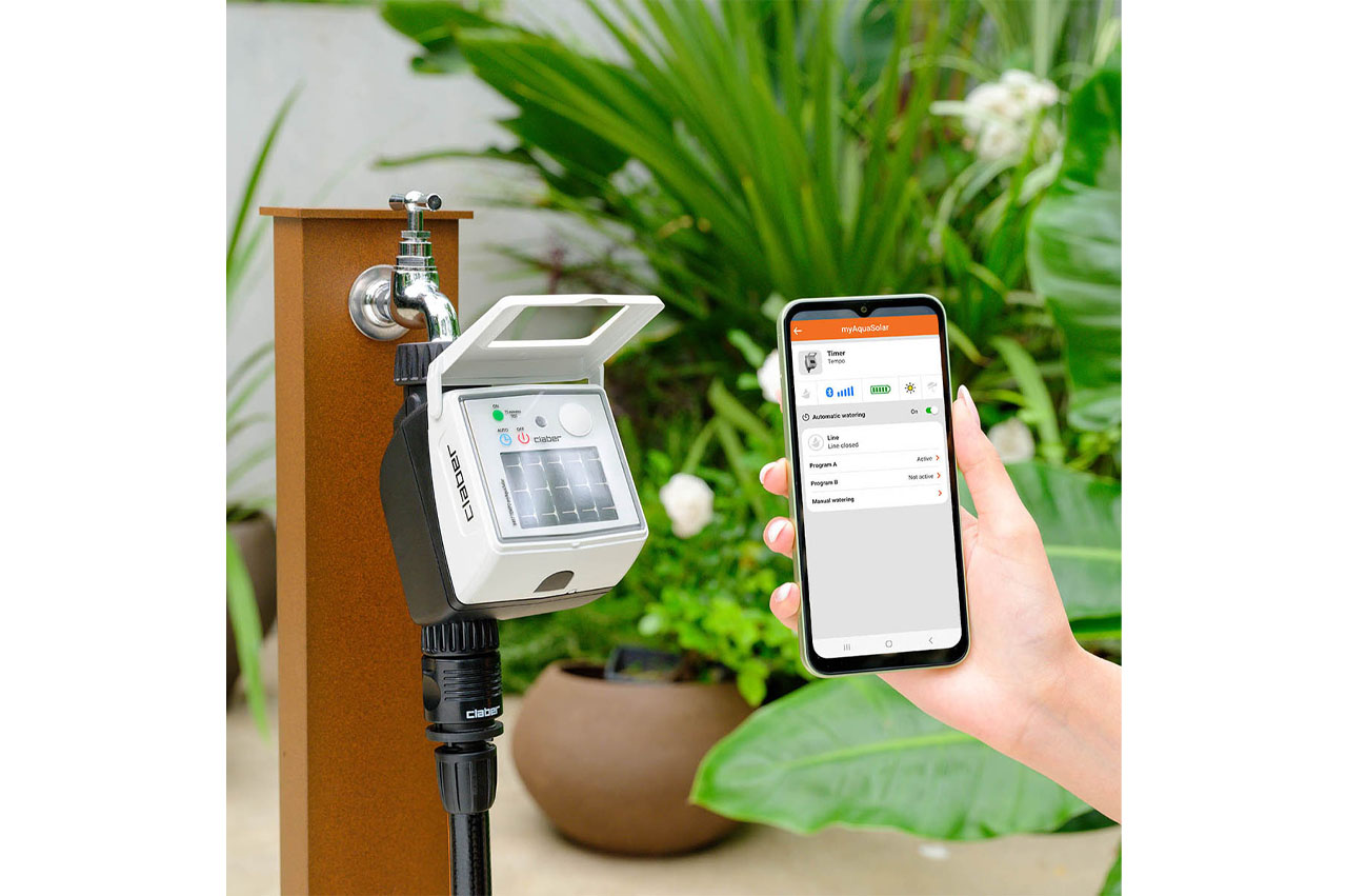 Claber Bewässerungscomputer TEMPO MYAQUASOLAR