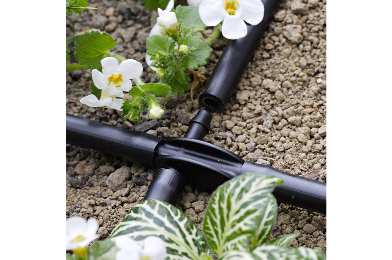 Claber Kreuzsteckverbinder für Mikroschlauch 4 x 6 mm (10 Stück)