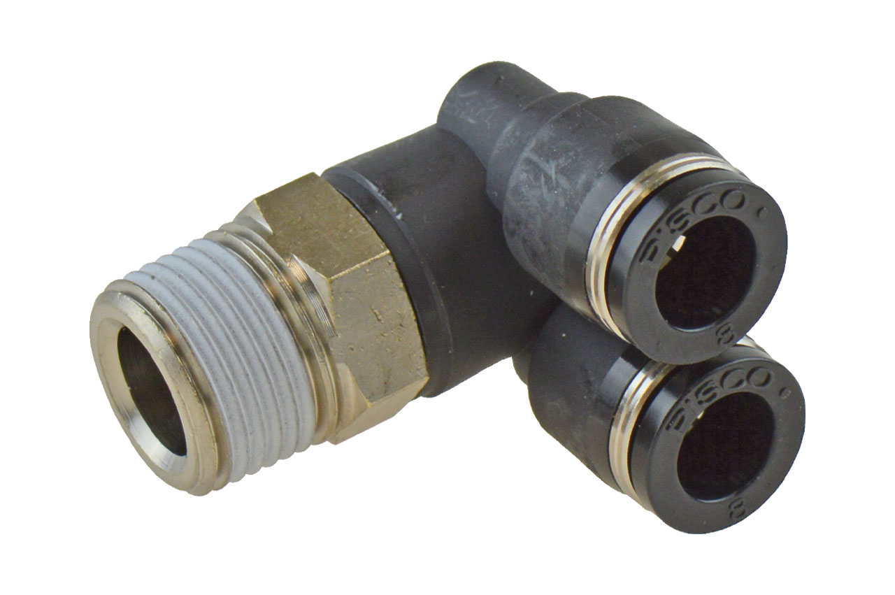 Y-Winkel-Steckverschraubung mit Außengewinde, Standard