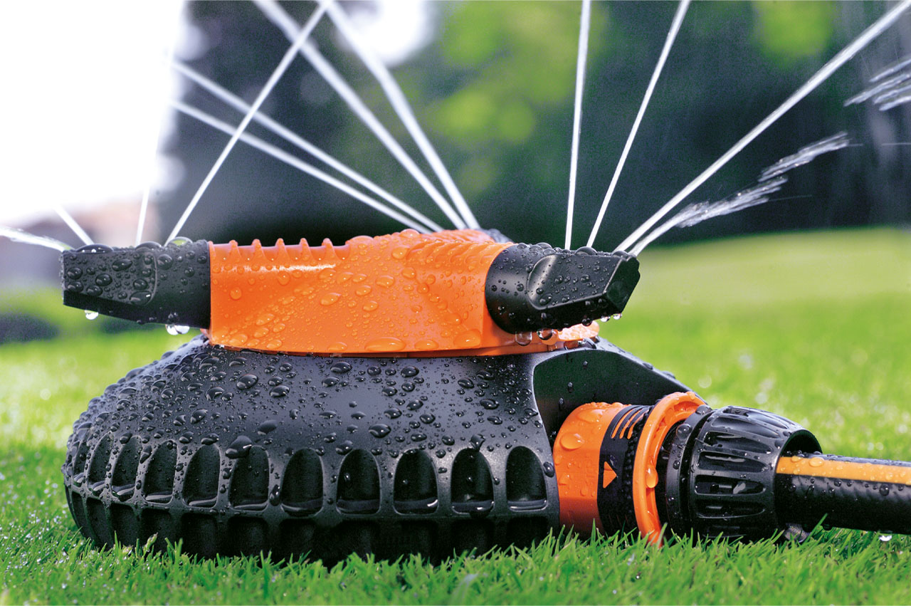 Claber Drei-Arm-Kreisregner Idrojet 2000