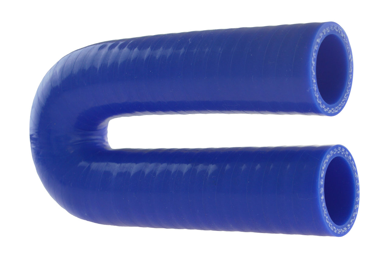 Kühlerschlauch Krümmer 180° aus Silikon / bis +180°C