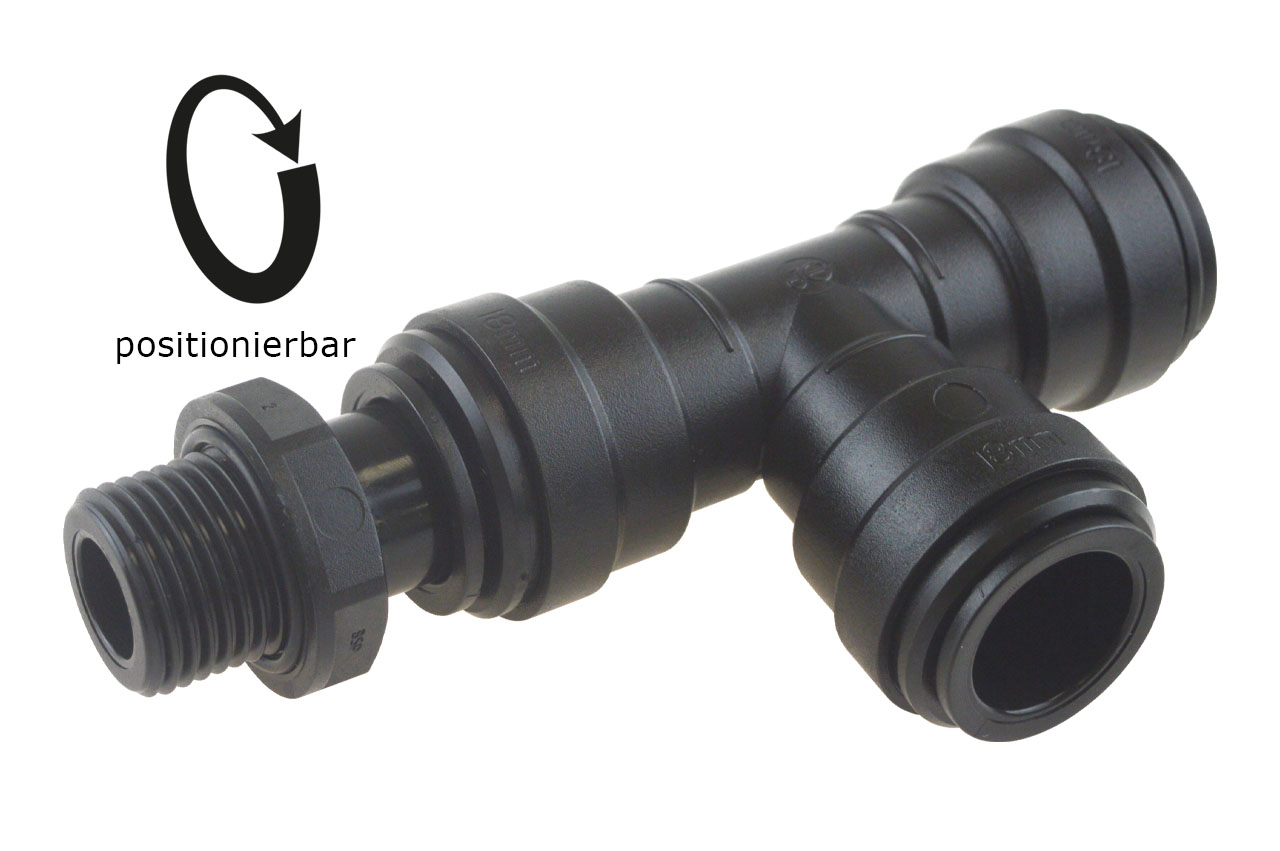 LE-Steckverschraubung mit zylindrischem Außengewinde, Big