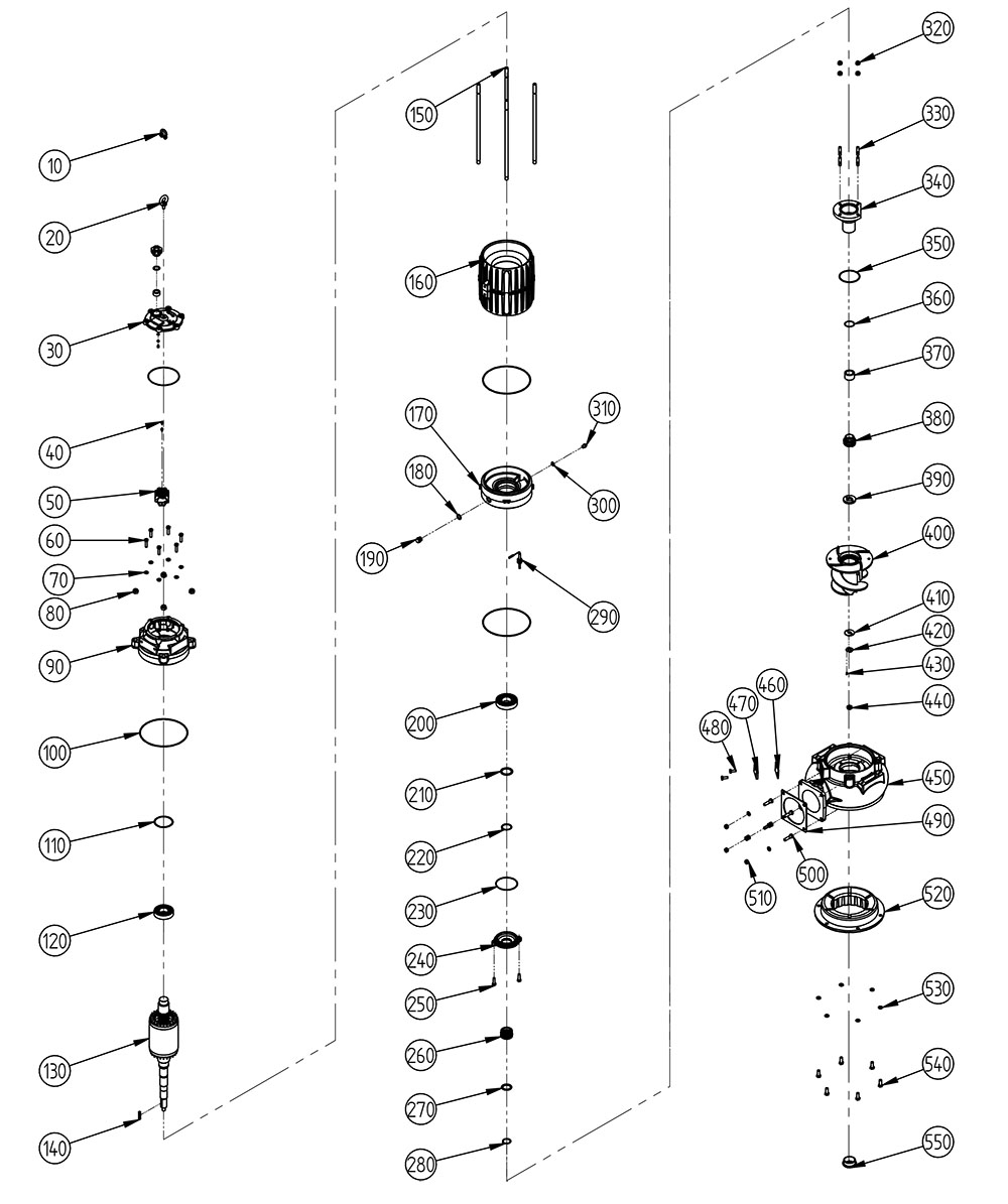 Eisele Abwasser-Tauchpumpe AT 154S usw.
