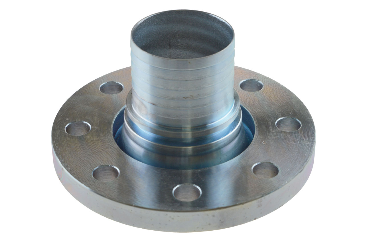 Losflansch mit Sicherungsbund DIN 2673, Stahl verzinkt