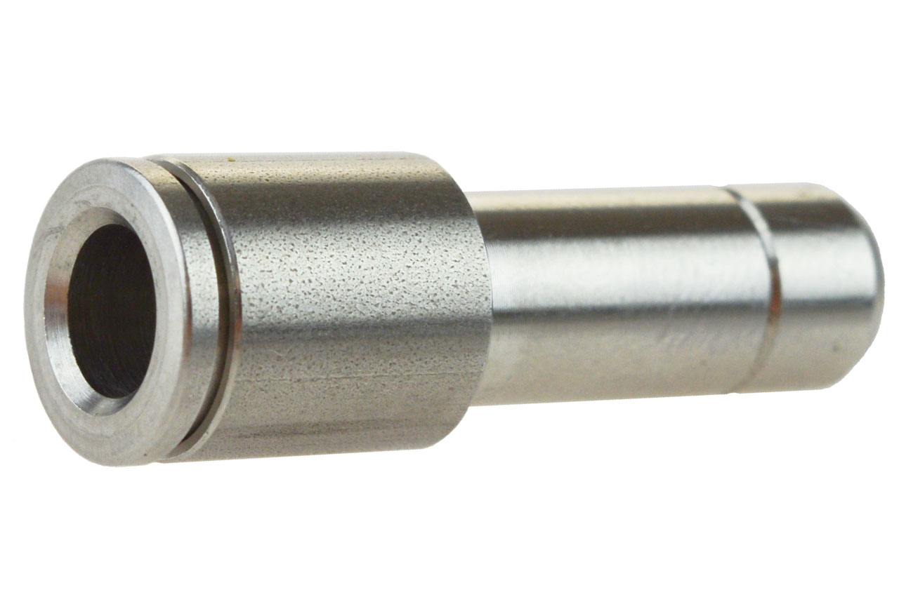 Steckverbindung reduzierend mit Stecknippel, Edelstahl