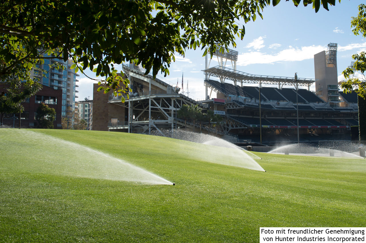 Hunter Ultra Getrieberegner I-20-04-SS - Anwendungsbeispiel