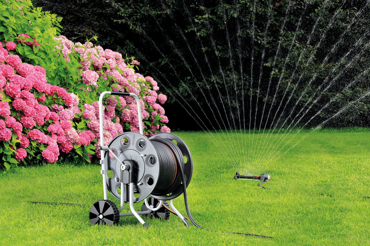 Claber Schlauchwagen METAL GEMINI