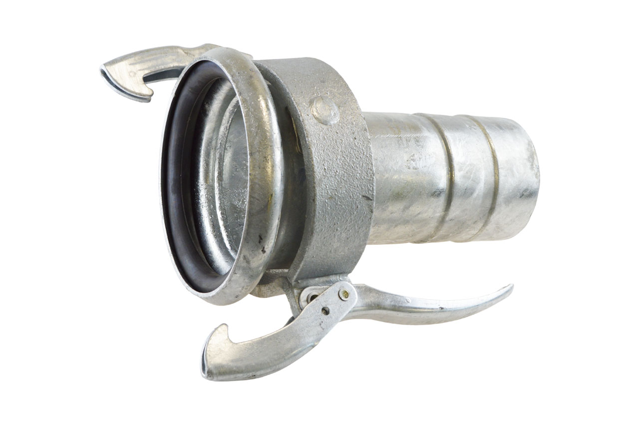 M-Teil mit gesickter Schlauchtülle, System Perrot (KMS-Si), Stahl verzinkt