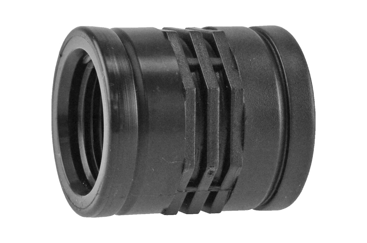 Ganze Muffe mit Innengewinde, PP