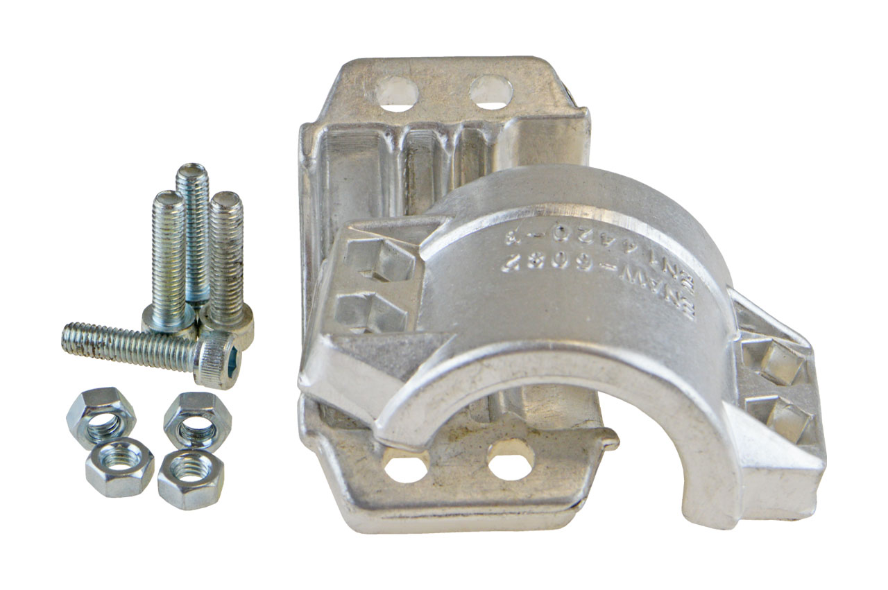 Klemmschalen 2-teilig, Aluminium, EN 14420-3