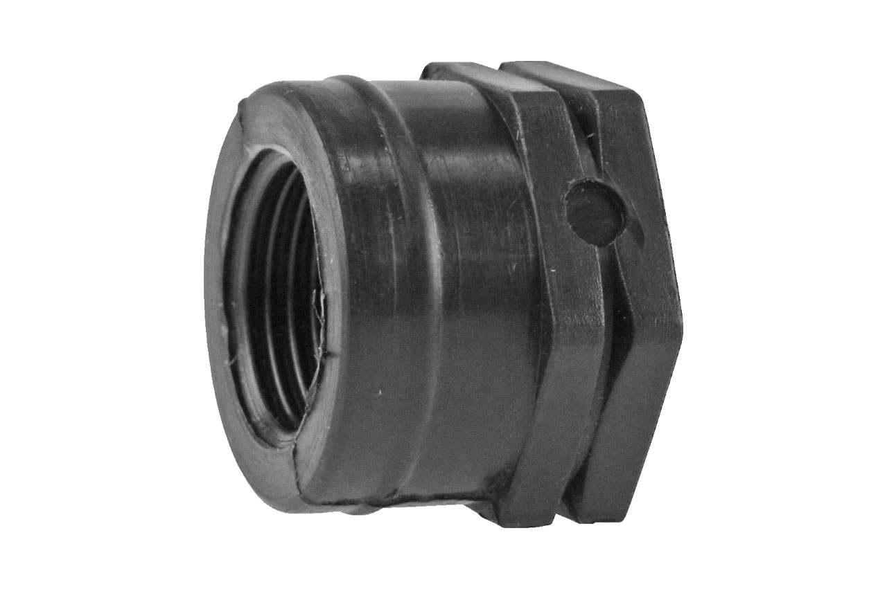 Gewindekappe 1/2" mit Innengewinde, PP