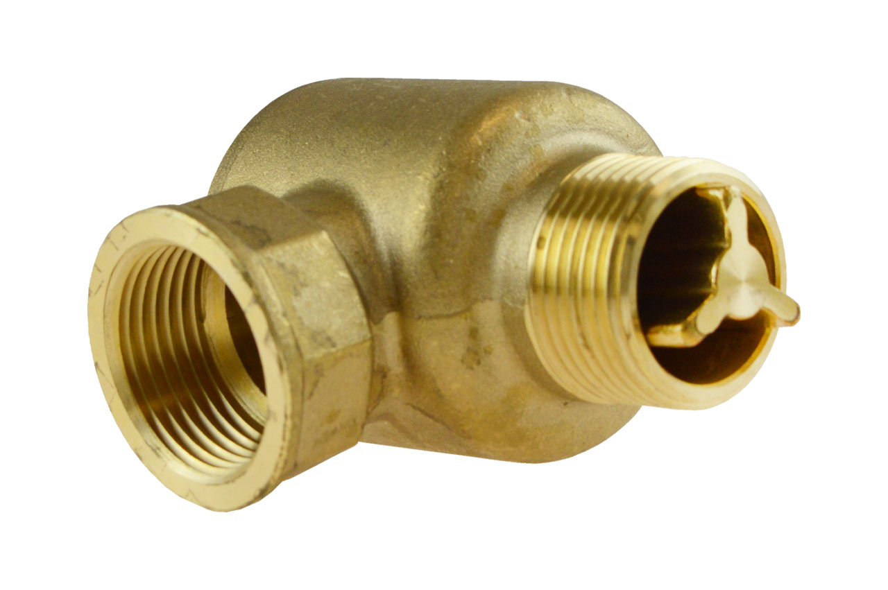 Winkel-Zwischenventil aus Messing