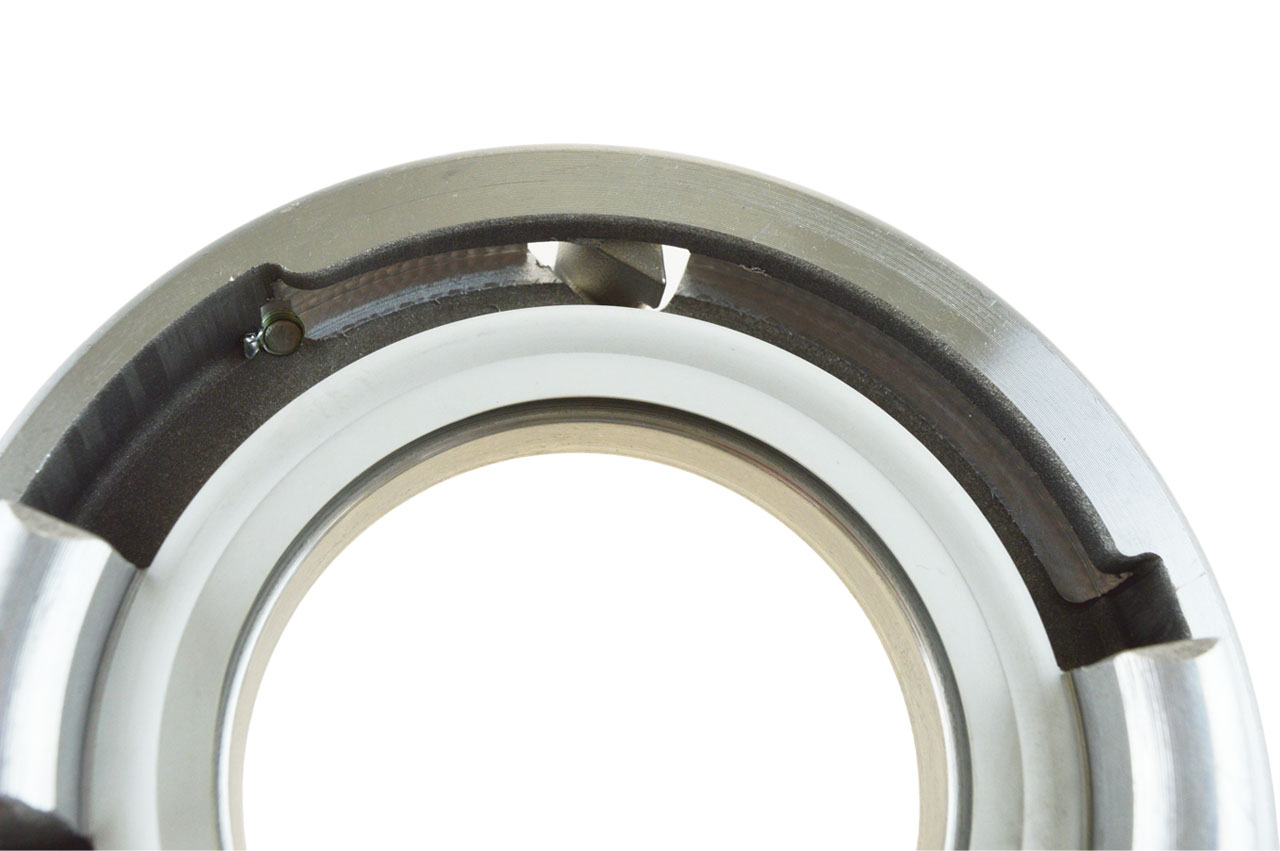 Bildausschnitt von innen mit geschlossener Verriegelung