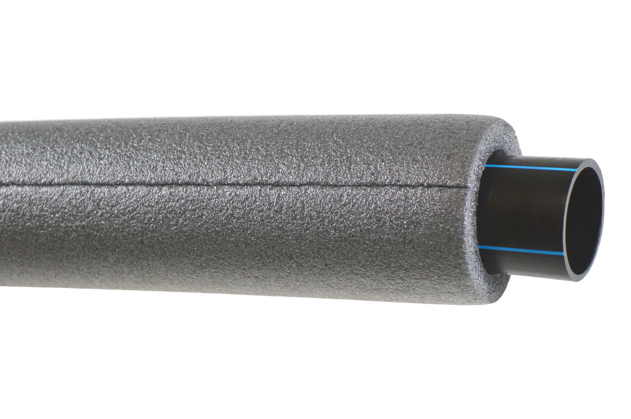 Rohrisolierung aus PE, 13 mm stark, 2 m Längen