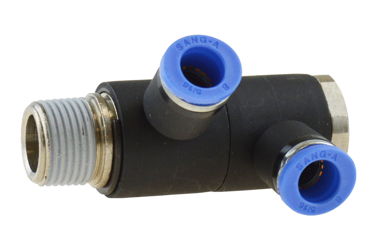 Mehrfachverteiler 2-fach mit Außengewinde, Standard