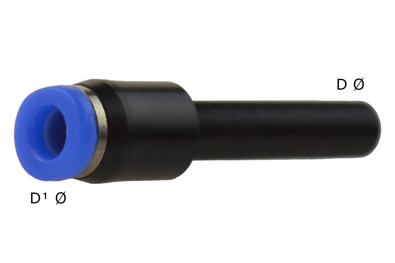 Steckverbindung reduzierend mit Stecknippel, Mini