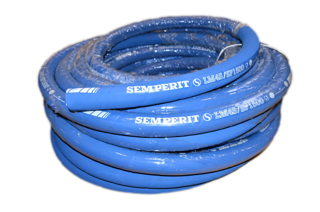 Lebensmittelschlauch Semperit LM4S-SF1500 mit Spirale