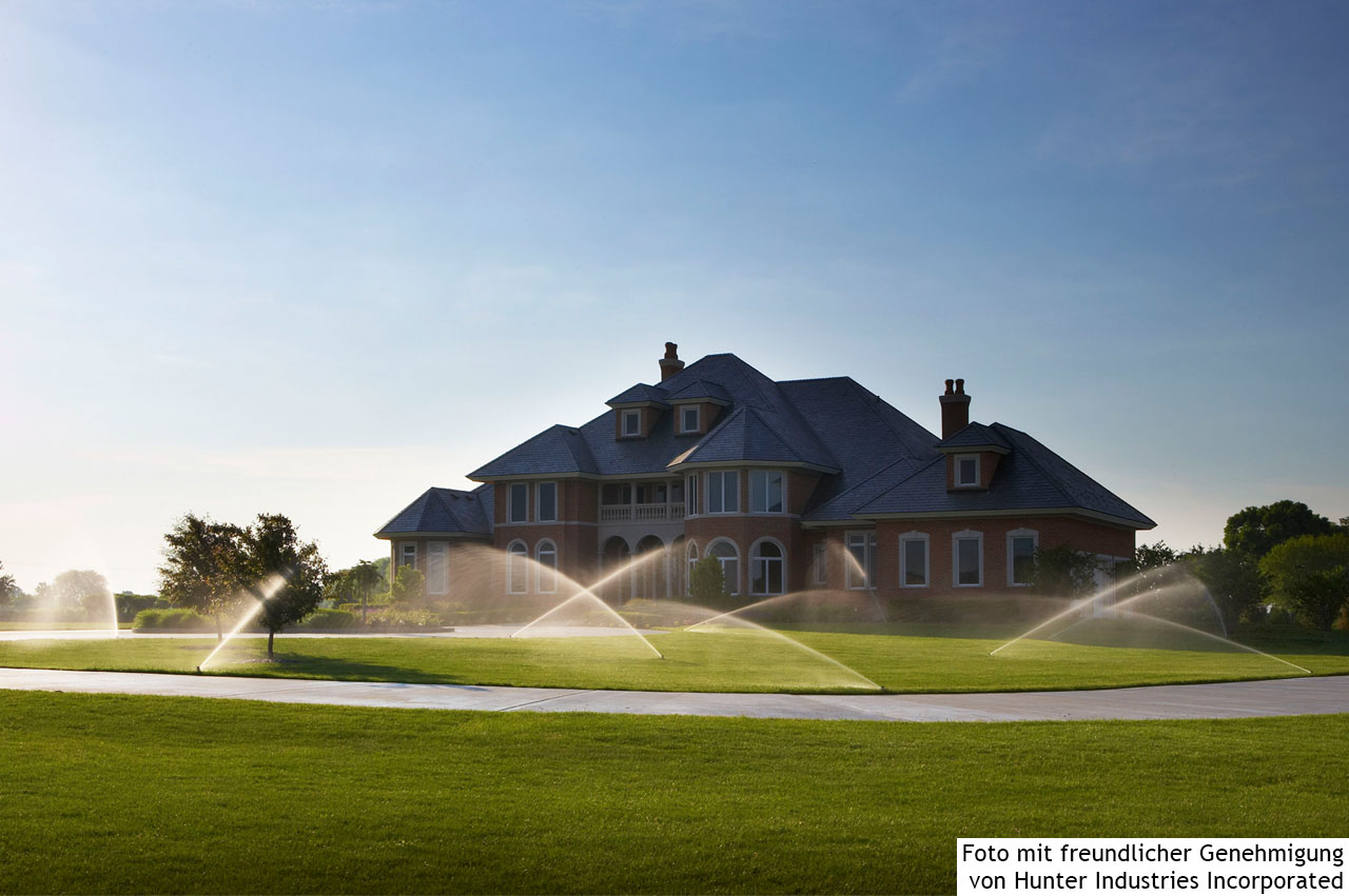 Hunter Ultra Getrieberegner I-20-04-SS - Anwendungsbeispiel