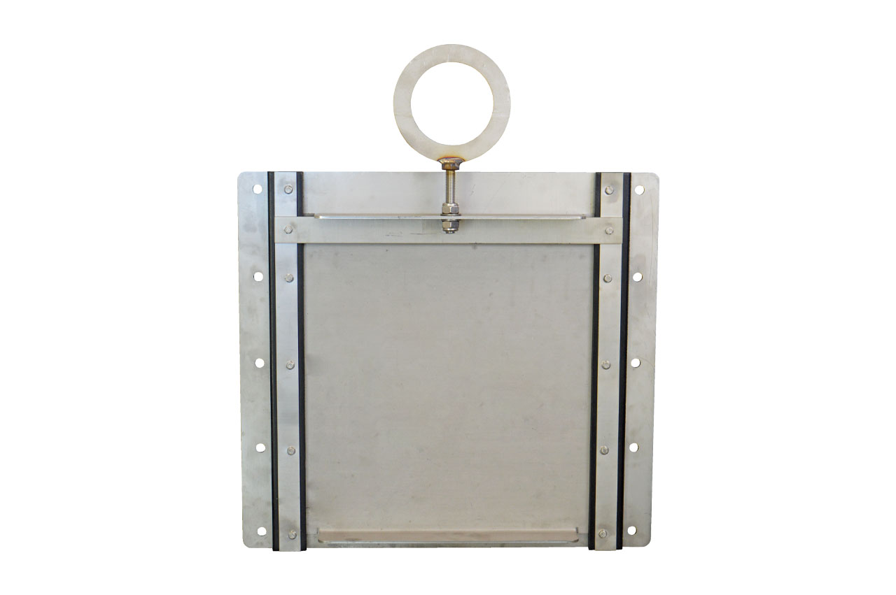 Handzugschieber, Edelstahl