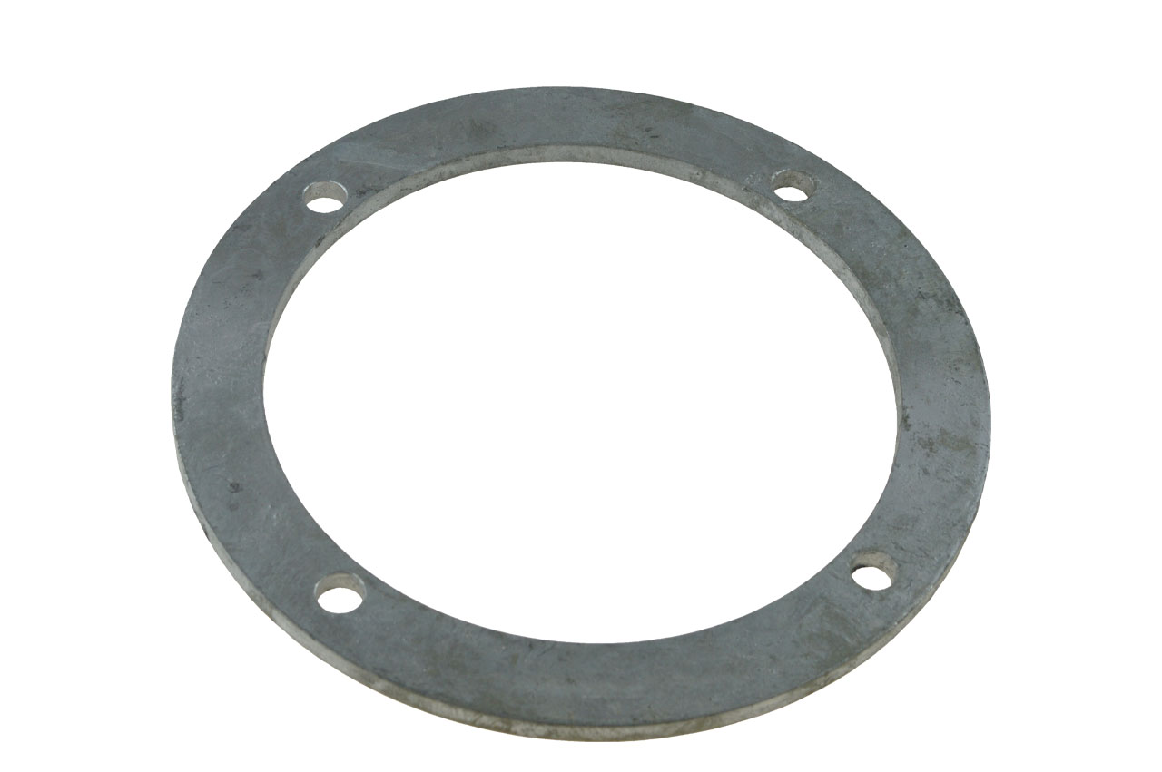 Stahlflansch für PVC Bundbuchse