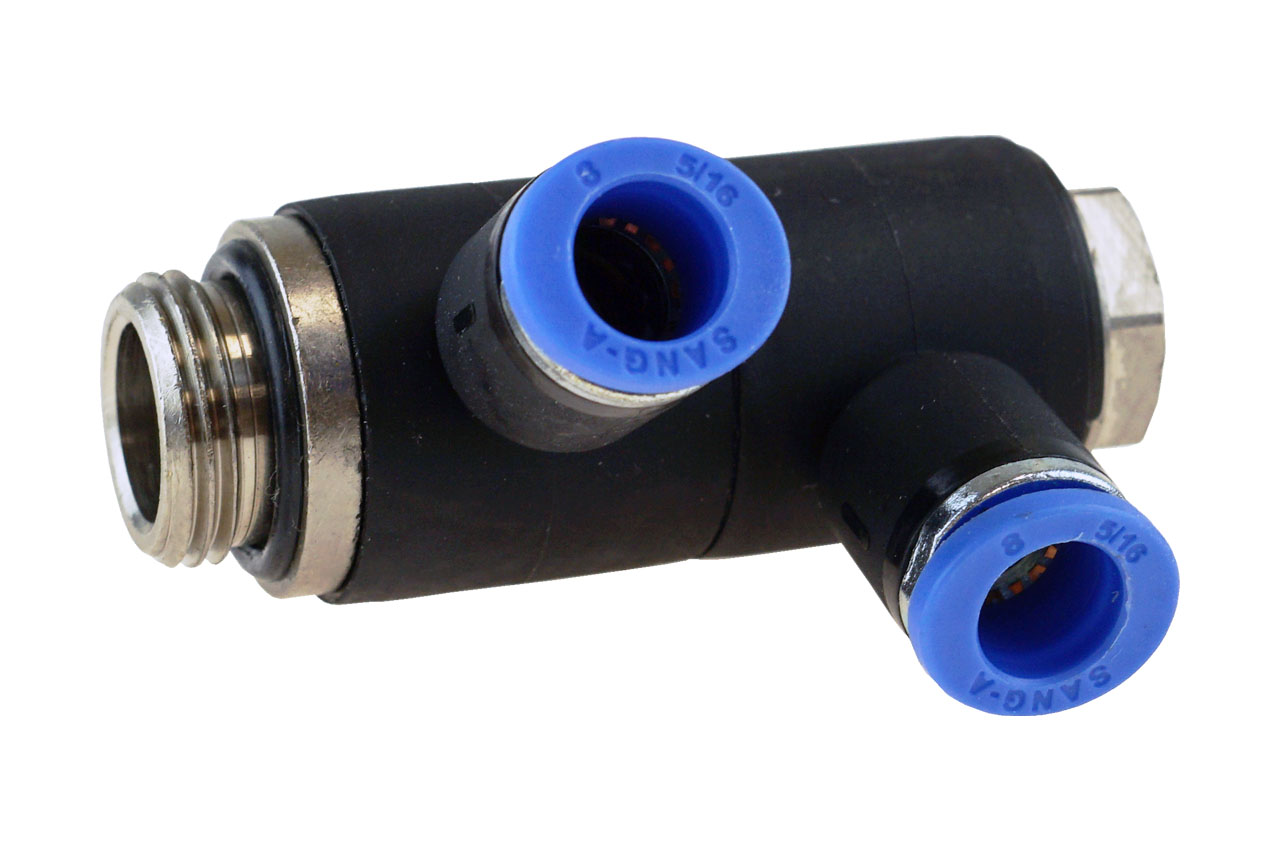 Mehrfachverteiler 2-fach mit zylindrischem Außengewinde, Standard