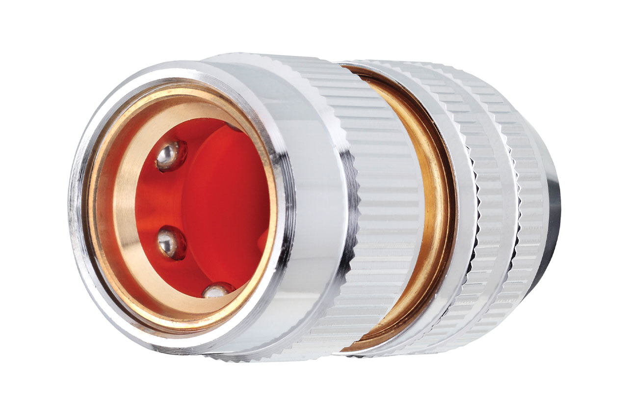 Claber Schlauchstück mit Wasserstopp - Metal-Jet