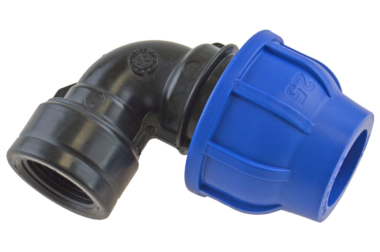 PE Winkel 90° mit Innengewinde, DVGW - Connecto™ + Ultra