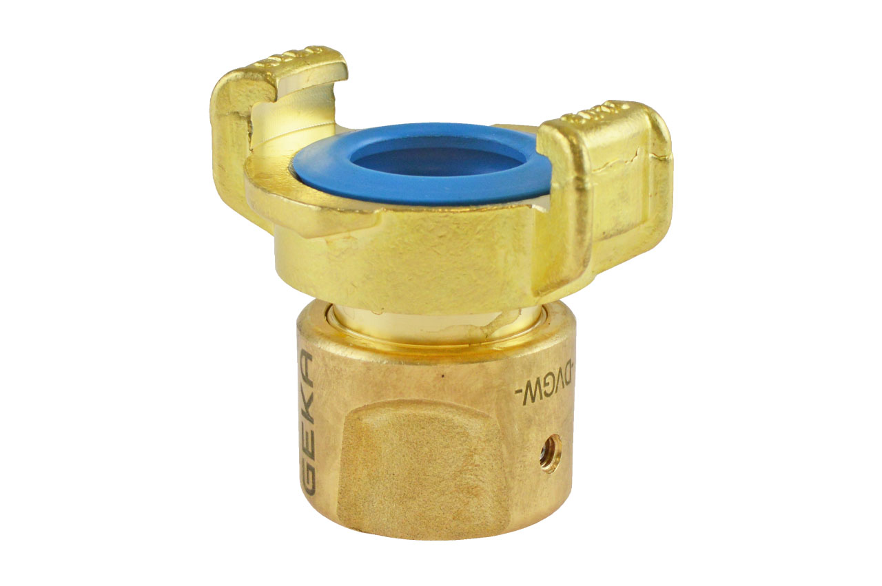 GEKA® plus Schnellkupplung mit Steckbuchse Stecksystem "Trinkwasser"