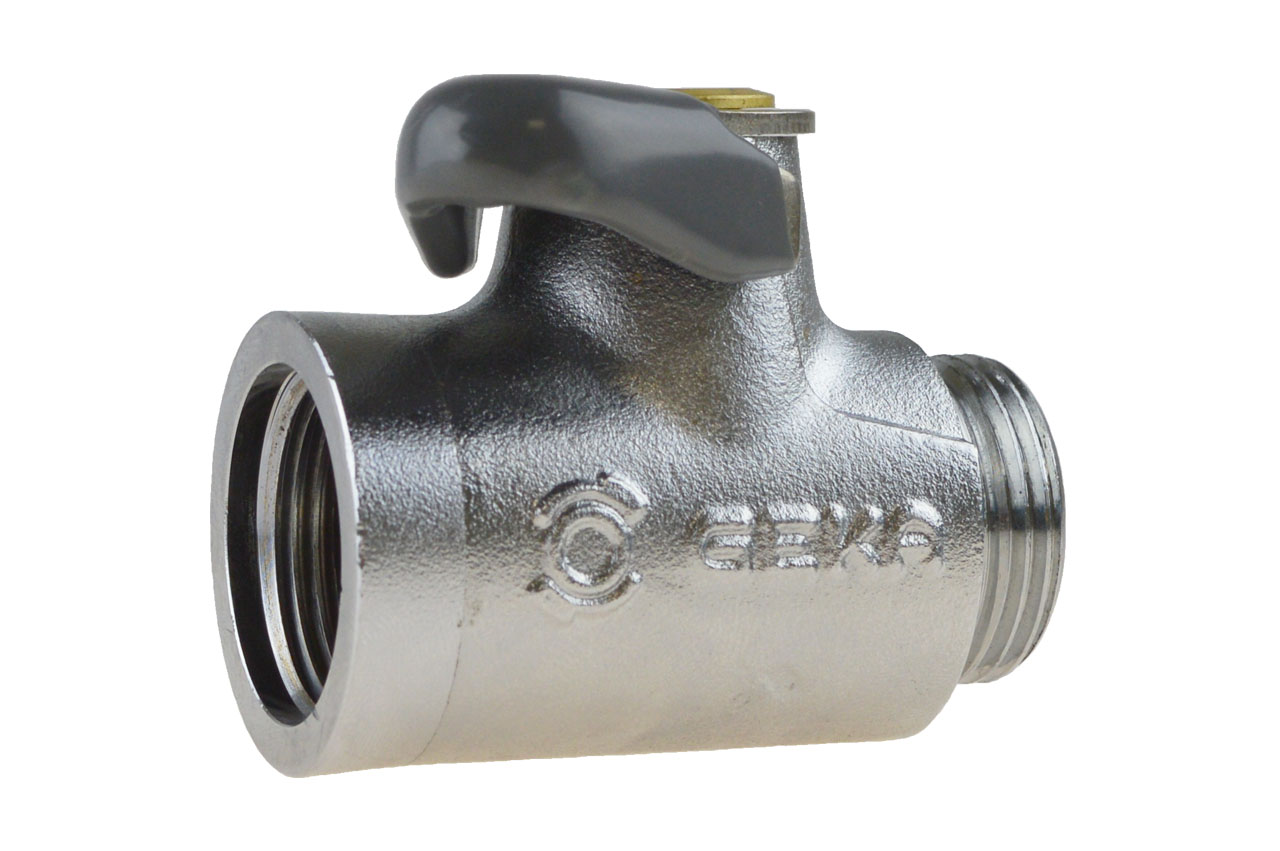 GEKA® plus Kugelventil soft rain verchromt