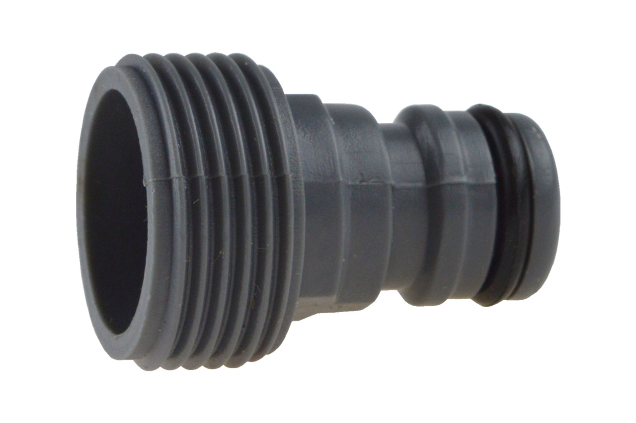 Gerätestück mit 3/4" Außengewinde, Kunststoff