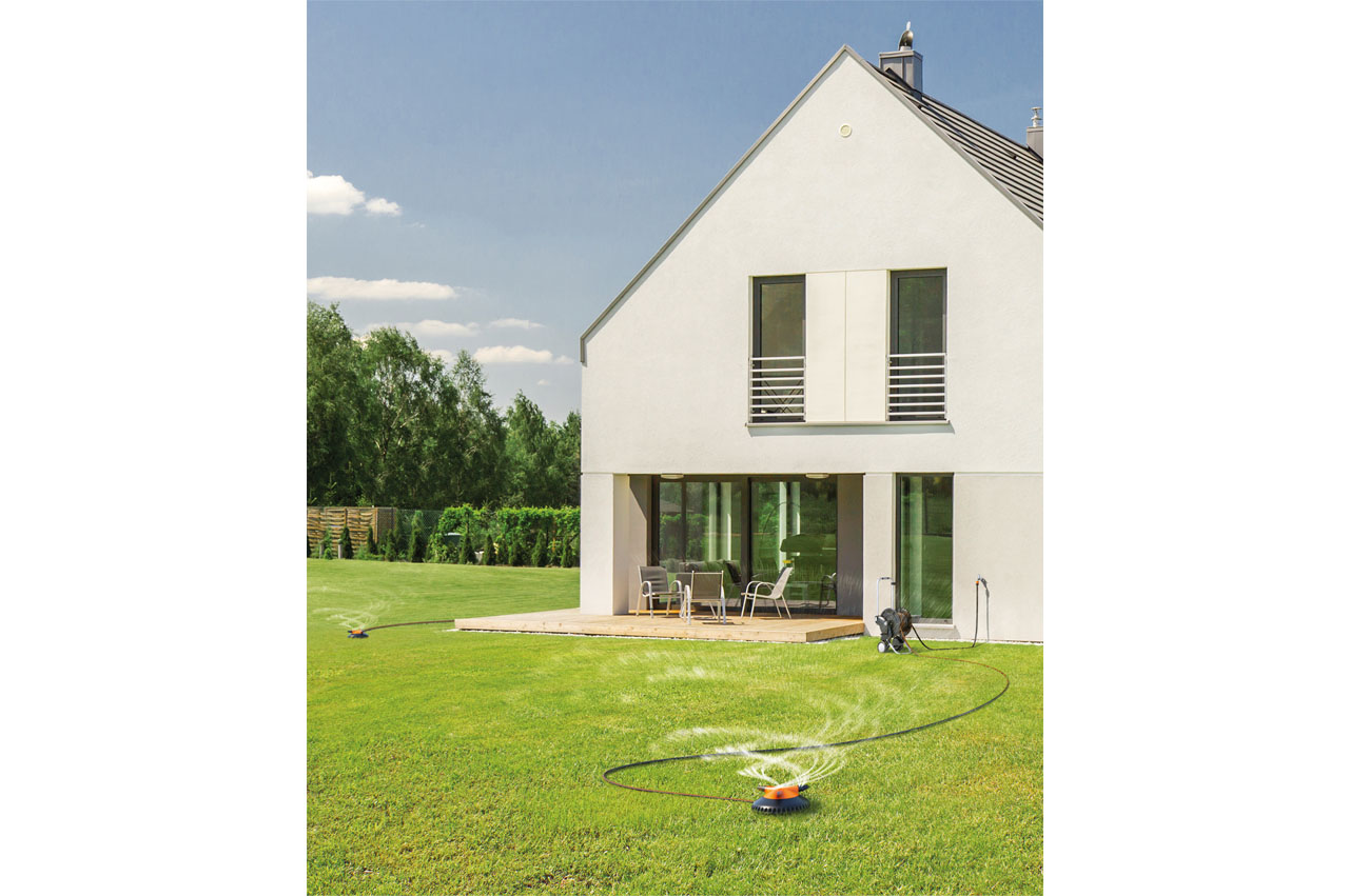 Claber Drei-Arm-Kreisregner Idrojet 2000