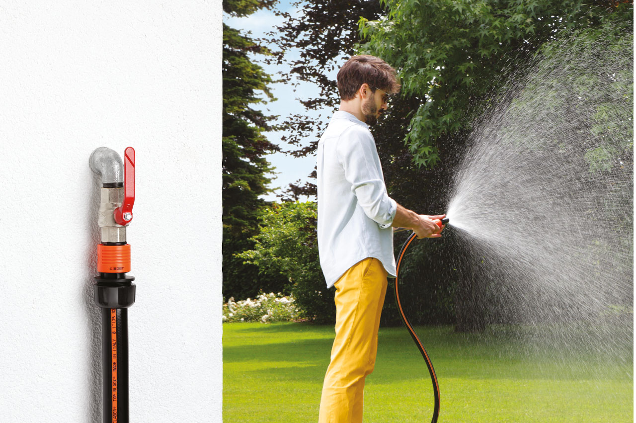 Claber Max-Flow Gerätestück mit Außengewinde - Aquamaster