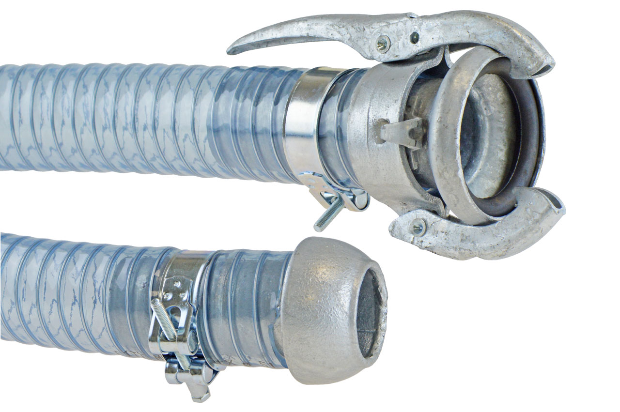 vormontierter Schlauch mit Perrot M-Teil und V-Teil