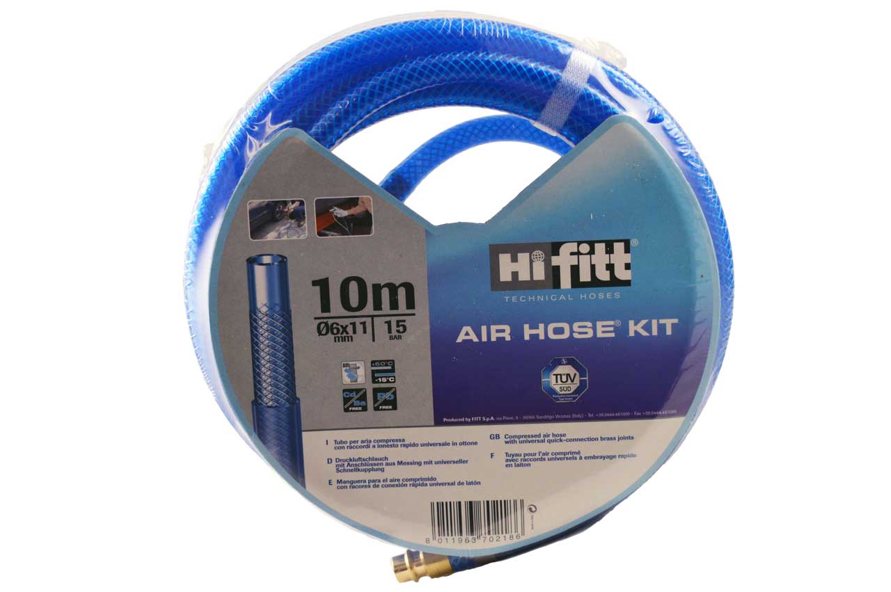 Druckluftschlauch Garnitur AIR HOSE KIT, TÜV geprüft