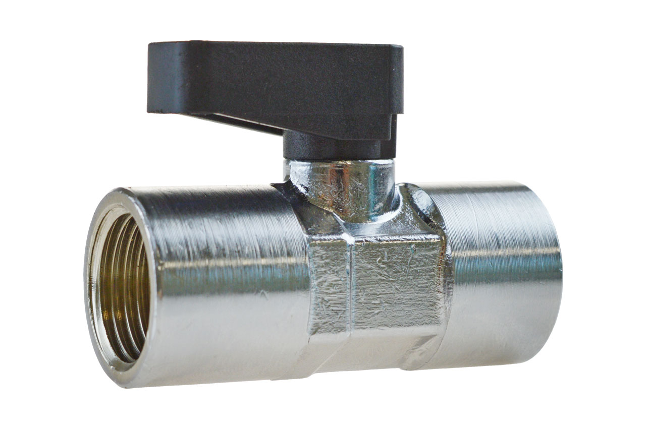 Mini-Kugelhahn mit Innengewinde PN 20, Messing