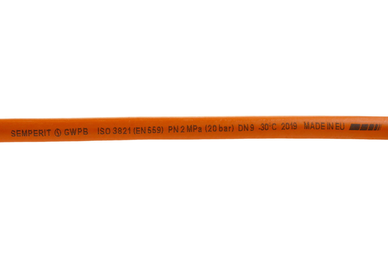 Propan Schweißschlauch Semperit GWPB, ISO 3821