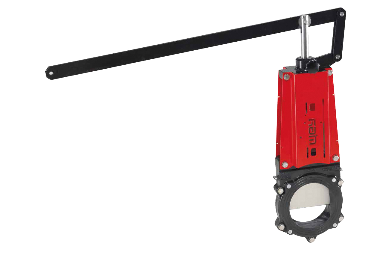 WEY Plattenschieber mit Hebel WEY Plattenschieber mit Hebel