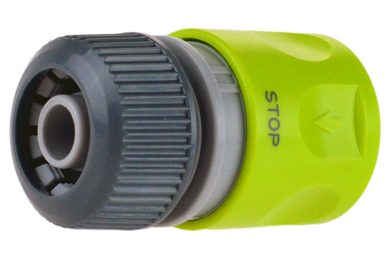 REHAU Schnellschlauchstück mit Wasserstopp, Kunststoff