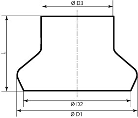Perrot M-Teil Abmessungen