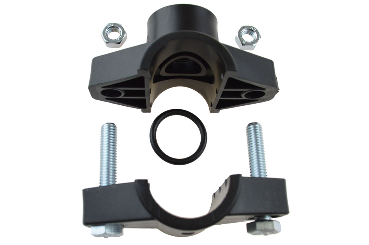 Anbohrschelle mit zwei Schrauben im Detail