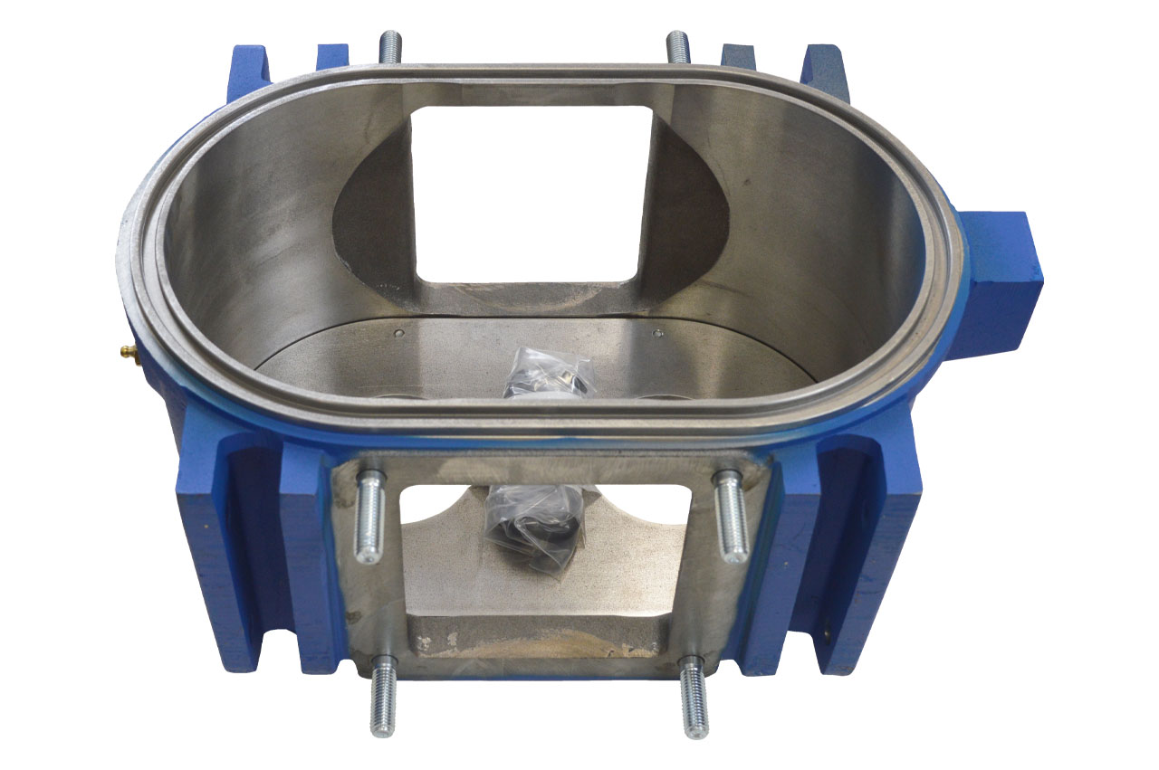 Eisele Gehäuse mit Verschleißplatte