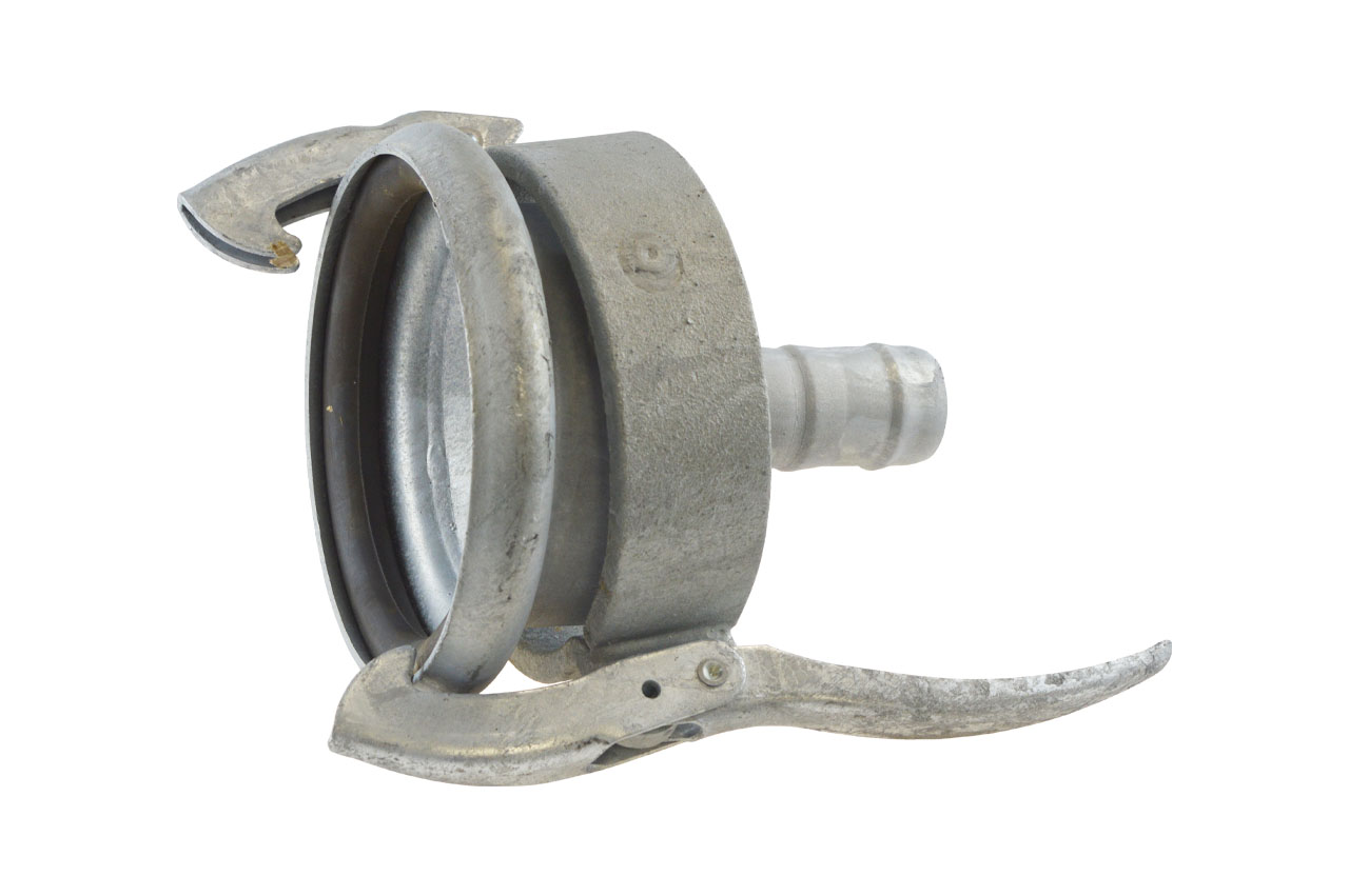 M-Teil mit gesickter Schlauchtülle, System Perrot (KMS-Si), Stahl verzinkt