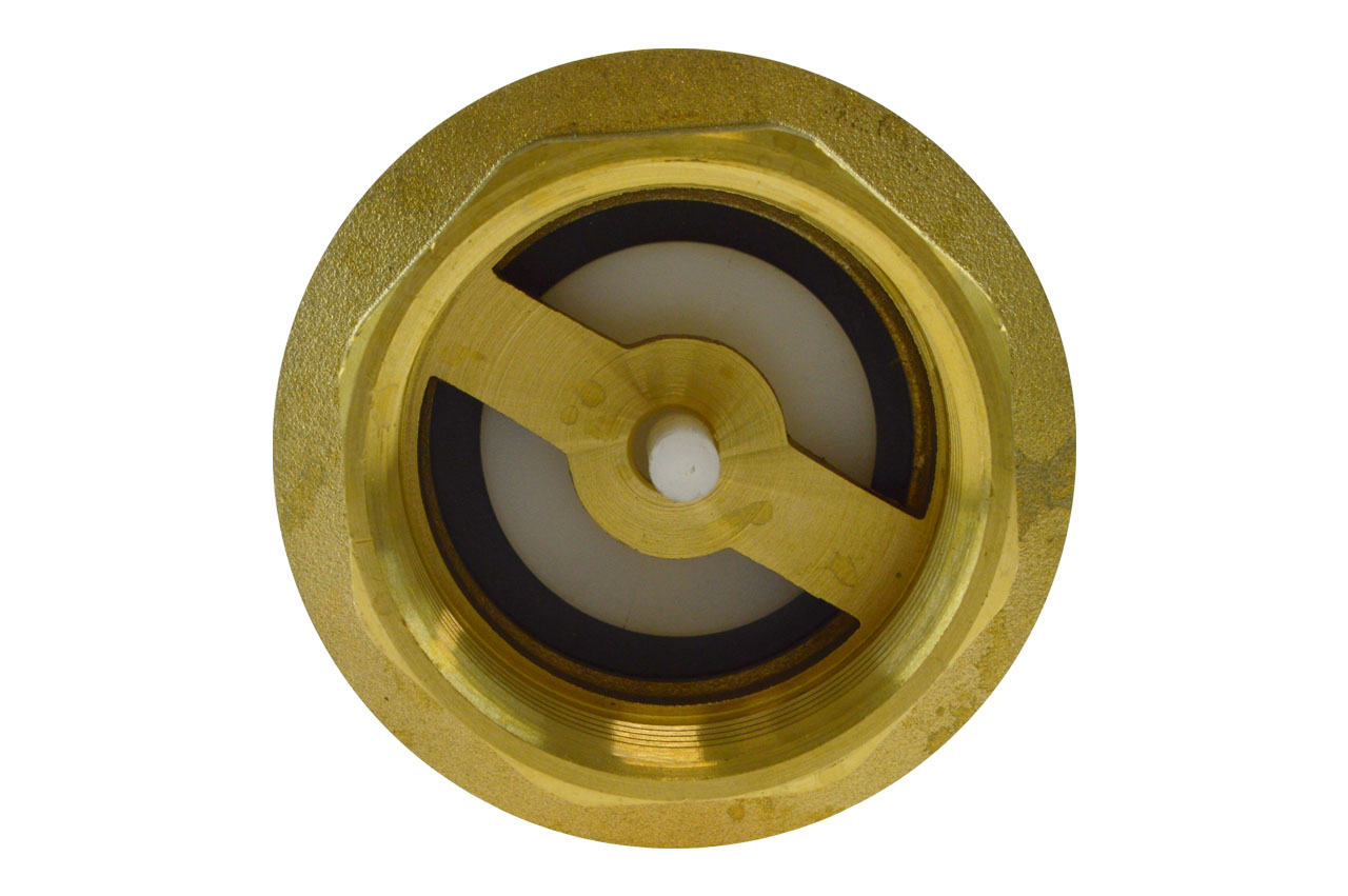 Rückschlagventil mit Innengewinde und Messingkegel, Messing